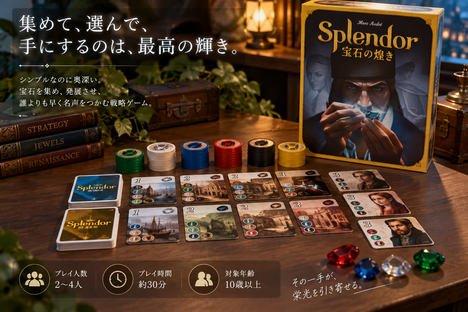 宝石の煌きのゲームイメージ