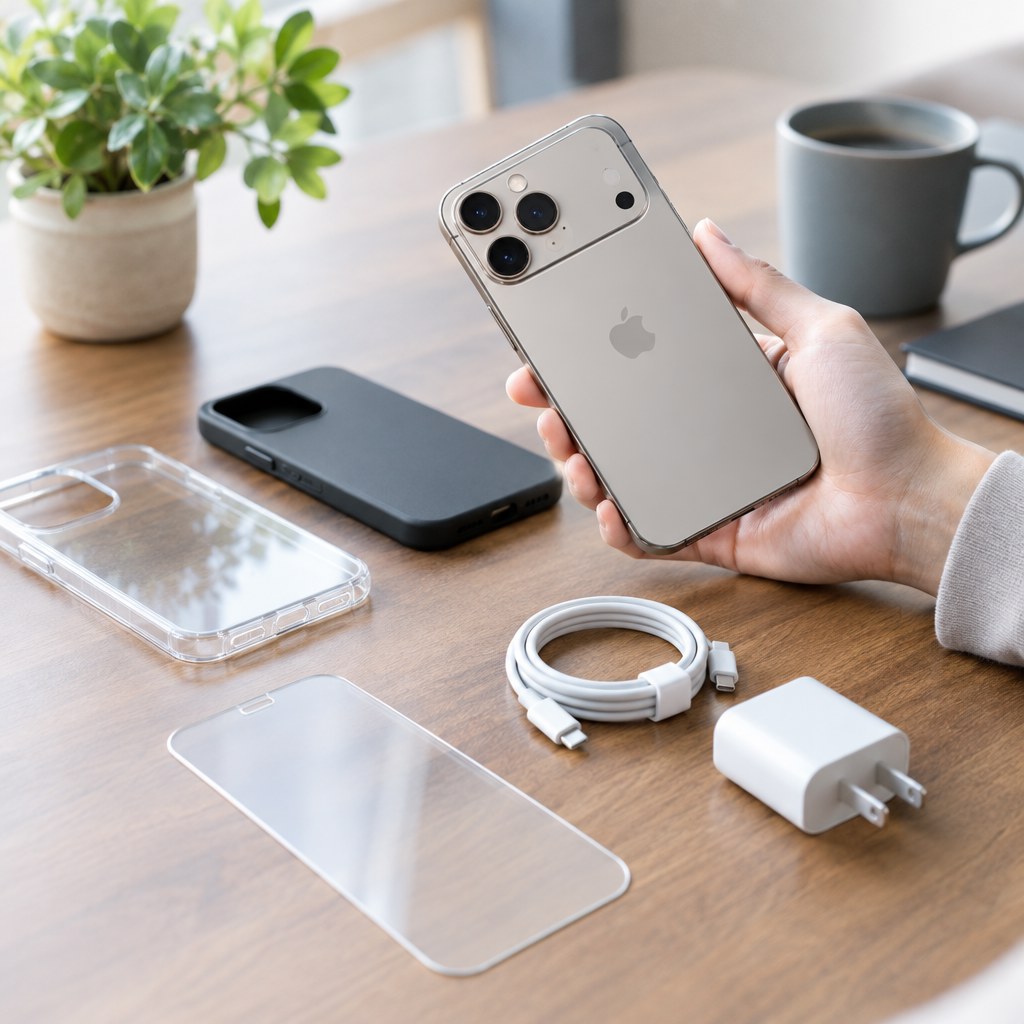 iPhone向けMagSafe充電器と周辺アクセサリー