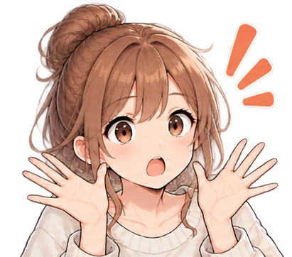 買う前メモの女性案内キャラクター