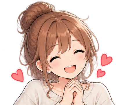 買う前メモの女性案内キャラクター
