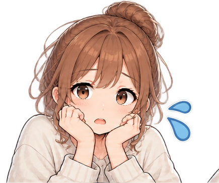 買う前メモの女性案内キャラクター